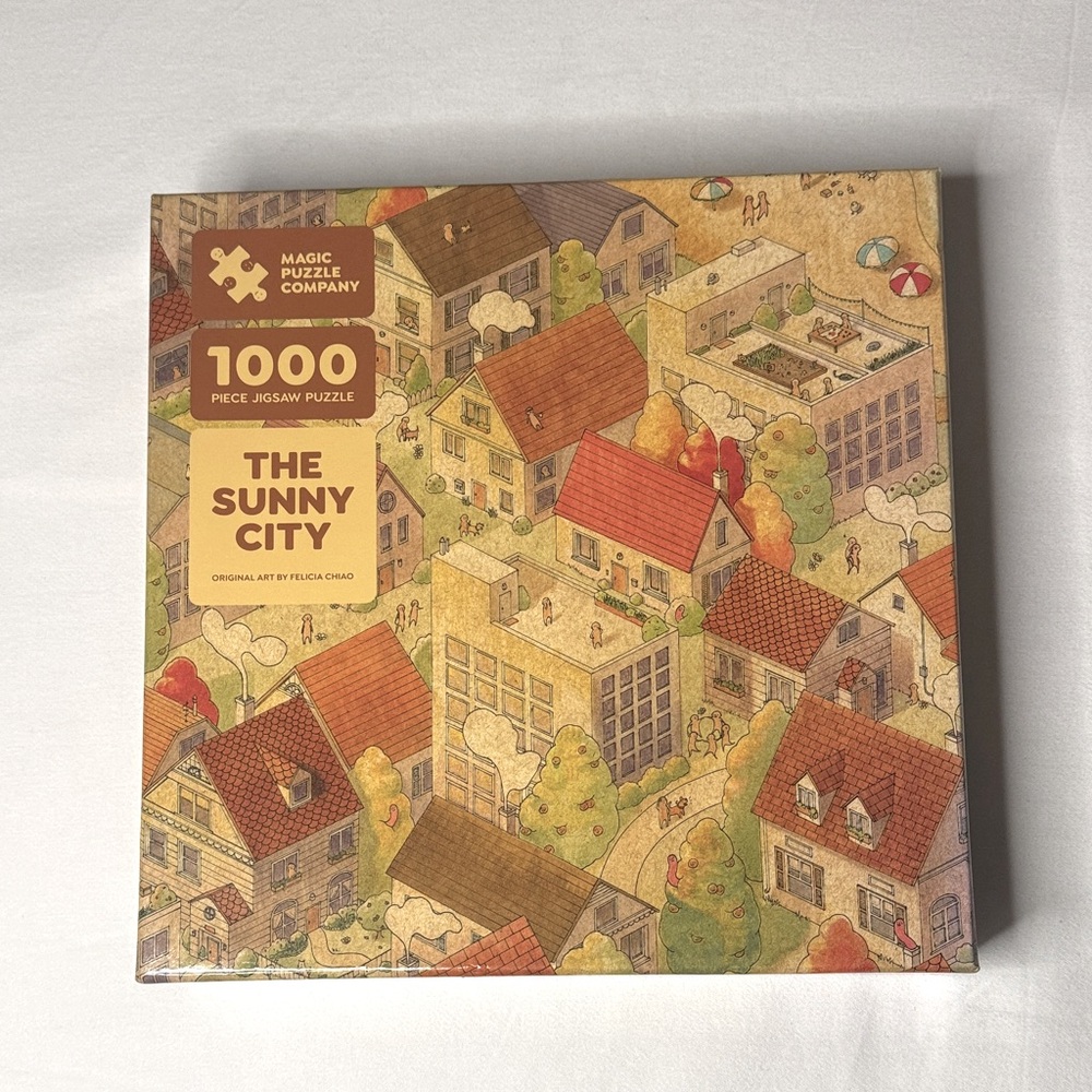 Very difficult & unique puzzle for experienced puzzlers only!!  1000 pieces. EUC